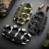 Till salu Sportutrustning Exklusiv samling Högkvalitativ snabb frakt 100% Dusters Survival Tool Hard Outdoor Fist Tools EDC Portable Belt Buckle Boxer 671088