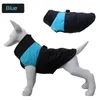 Roupas de vestuário de cachorro roupas de carga moda à prova d'água e à prova de vento, acolchoado com algodão para baixo, confortável