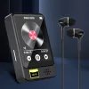 Spieler tragbare MP3 -Player Bluetooth 5.2 Musik Stereo -Lautsprecher Mini MP4 Video -Wiedergabe mit LED -Bildschirm FM Radioaufnahme für Walkman