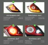 Baklampa för Honda Civic Hatchback LED Turn Signal Taillight 2016-2021 Bakre löpande bromsljus biltillbehör