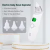 Электрический детский назальный аспиратор, автоматический очиститель носовой присоски, регулируемый всасывающий детский очиститель носа для младенцев, низкий уровень шума 240219