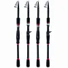 Rods 1.8m 2.1m 2.4m 2.7m Casting Fishing Rod Spinning M Hard Telescopic Lure Rods Jigging Carbon Travel Pole for Baitcasting Reel