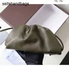 Bottegvenetas Bags Pouch Cloud Bag Woven Leather High Quality Mouth Gold Handbag Original Single Version Factory Direct Sales Network Red Star Same Have E3me h Fr LY4