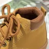 Sneakers Kidsun 2021 Nya ankomst Babyskor Simple Casual Kid Shoes Laceup Hookloop Nonslip Soft Rubber Sole Spädbarn Fitst Walkers