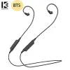 Hörlurar KBear BT5 Bluetooth 5.1 Uppgradering Kabel 2PIN/QDC/TFZ SBC/AAC Protocol Wireless Headset HD Mic Earhook IEM för KZ Earphone KS1 KS2