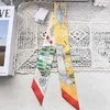 Szaliki designer szybujący niebo Twill Scarf Wbisujący torb