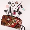 Sacs à cosmétiques Kilim tissé tapis persan, trousse de toilette bohème turc Tribal ethnique Art maquillage beauté rangement Kit Dopp