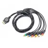 Kablar GreatLink 1.8m/6ft multikomponent AV -kabel för PlayStation 2 för PlayStation 3 för PS3 för PS2 -spelkabelspel Tillbehör