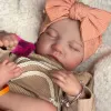 Dolls NPK 19inch Reborn Baby Doll già dipinto Levi Sleeping Sleeping Nippiate Taglie 3D Visioni Visibili Visioni ART BOLL