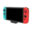 Stands Tragbarer Mini-Ladeständer mit USB-Typ-C-Anschluss, Ersatz-Ladestation für Nintendo Switch/Switch Lite, Schwarz