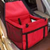 Carriers Pet Cover Waterproof Carrier Safe Dog Car Seat Basket Cat Puppy Bag Travel Mesh Hanging Bags