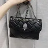 Kurt Geiger en forme de coeur sac à main design sac de luxe en cuir Londres femme homme mini sac à bandoulière signe en métal pochette embrayage fourre-tout bandoulière chaîne sacs S1 S3FDS