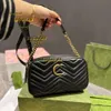 Kvällspåsar Steven Madden väskor 2024 Designer Totes Bag Women Handbag Classic Luxury Märke Imitation Randig brevkedja axelväska mode plånbok parti