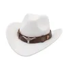 Berretti Cappello da cowboy tibetano Cowgirl Camping Beach Travel Spot a tesa larga Taglia adulto