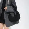 Seesäcke für Damen, Hobo-Tasche, Bubble Tote, niedliche Umhängetasche, Unterarm-Geldbörse, plissierte Schulter