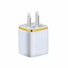 Snabb adaptiv väggladdare 5V 2.1A USB Power Adapter Mobiltelefonladdare Telefonkontakt LL