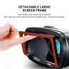 Glasses Virtual Reality 3D VR Headset Smart Glasses Helmet for Smartphones Cell Phone Mobile 7 Inches Lenses Binoculars with Controllers