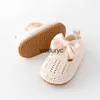 Babyschoenen Baby Lente- en Herfstschoenen Schattige Strik voor peutermeisjes 0-9-18 maanden Babyschoen Zacht Ademend Antislipzool Hoge kwaliteitH24229