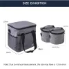 Carriers Portable Pet Traveling Organizer Bag Outdoor Travel Dog Food Tote Bag Airline Approved Dog Backpack with MultiFunction Pockets