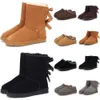 chaussons d'hiver à plateforme bottes signataire pour femmes ug pantoufles tasman chaussons tazz chaussons à plateforme kaki rose noir marron gris hiver chaussures de fourrure sonw baskets pour femmes