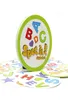 Toy Toy Spot It Alphabet 30 Cards بدون صندوق معدني للمتعة العائلية المستوردة الورق المستورد Dobble IT Board Game Games 5347978
