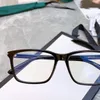 2024NEW CONCISE UNISEX RECTANGULAR GLASS FRAME 447O Italien Plank Fullrim Luxury Desig C57-17-145 För receptbelagda glasögonglasögonglasögon