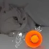 Toys Smart Interactive Cat Toy Automatyczne poruszające się podskakiwanie Zwiń Rolling Ball dla kota kota samokrotna piłka z lekkim dzwonkiem