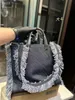 leather cowboy bag Designer tote luxury make up about 39cm Womens mens handbags crossbody clutch Canvas Shoulder bags