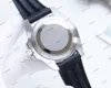 2024 nova caixa de relógio edição premium pulseira de aço inoxidável pulseira de borracha natural fita à prova d'água mineral anti riscos resistente espelho vidro