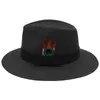 Berets Men Kobiety klasyczne słomki Panama Hats Summer szeroki zespół piórkowy Fedora Sunhat Trilby Caps Party Travel Size 7 1/4 UK L.