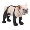 犬のアパレル補助ストラップ付き防水靴