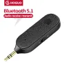 Adaptateur Adaptateur Bluetooth Hoguo2in1, Émetteur Récepteur, Sans Fil, 3,5 mm, Stéréo pour Écouteurs, TV, Audio de Voiture, AUX 5.0