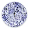 Wandklokken Marokko Arabesque Kleuren Slaapkamer Klok Grote Moderne Keuken Eetkamer Ronde Horloges Woonkamer Horloge Home Decor