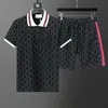 Designer Mens T Shirt Cotton Letter Triangle Sign Round Neck Outdoor Loose Sports Leisure Men Shorts Suit Tshirts Mens Short Sleeve Tee Tracks Sweatpants
