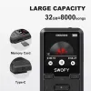 Oyuncu 2023 Clip Mp3 Oyuncu Bluetooth 5.0 Mini Taşınabilir Walkman Sportman Müzik Çalar, FM, Kayıt, E -Kitap, Saat, Pedometre