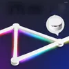 Ночные огни WiFi светодиодный настенный цвет с регулируемой яркостью умная синхронизация музыки ритм RGB атмосферный светильник для игровой комнаты домашний декор набор баров