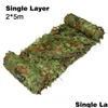 Tendas e abrigos 3x5m Woodland Camo Netting Camuflagem Net Malha de proteção de privacidade para Cam Outdoor Forest Landscape2543844 Drop de Dhw3O