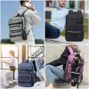 Backpack AntiTheft Skateboard Backpack Laptop USB Charging Password Lock Shoulder Backpack Travel Computer Longboard Storage School Bag