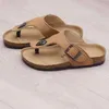 Tallare utomhus barns tofflor barns sommarstrandskor pojkar och flickor vänd sandaler avslappnade barnsandaler storlek 22-39 CSH1387 J240228