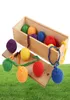 Matériaux de jouets montsori en bois 15 en 1, puzzle en bois, jouets éducatifs Froebel pour enfants, éducatifs 72542025844565