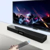 Högtalare Trådlös och trådbunden TV Bluetooth -högtalar Soundbar Stereo Home Theater Sound Bar TF USB RCA Optical Clock för PC TV