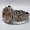 VVS Moissanite Watch Pass Diamond Tester Mechanical GIA Certified Sier Gold Plated Iced Out Fine Jewelry