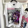 ヘルスターシャツラッペメンズ女性Tシャツヘルスターメンズシャツラッパー洗浄ヘビークラフトユニセックス半袖トップハイストリートレトロヘルズティーメンズデザイナーシャツ