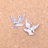 150pcs Antique Silver Bronze Plated eagle hawk Charms Pendant DIY Necklace Bracelet Bangle Findings 20 20mm273m