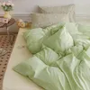 Bettwäsche-Sets, weißes Bettlaken aus reiner Baumwolle, Einzelstück, reiner Sommer-Studentenwohnheim, Einzelbettdecke, Doppelbett
