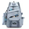 Backpack Black Rock Shooter Cosplay Anime Laptop Backpack Large Capacity Students Shoulder Bag Rucksack Japan Style Schoolbag