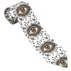 Bow Ties Eye Illuminati Tie 3D -utskrift Retro Casual Neck For Men Leisure Quality Collar Printed Nespie Accessories