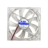 ZK20 12 cm transparent LED Blue Lights Color Lights Desktop Computer Cooling Power Supply Chassis Fan Accessories 8025 Mute