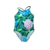 Swimwear Kids Swimwear for Girls 1yrs10yrs Children Suspender Floral Bikinis Strappy Swimsuit Plus Size Swimming Wear Bathing Suit