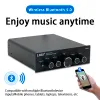 Hoparlörler 2023 Yeni LDZS E580 Bluetooth Ses Güç Amplifikatörü 2.1 Kanal AMP AMP SOUDYO KAYNAK SUBWOOFER 100WX2 +100W Amplifikatör